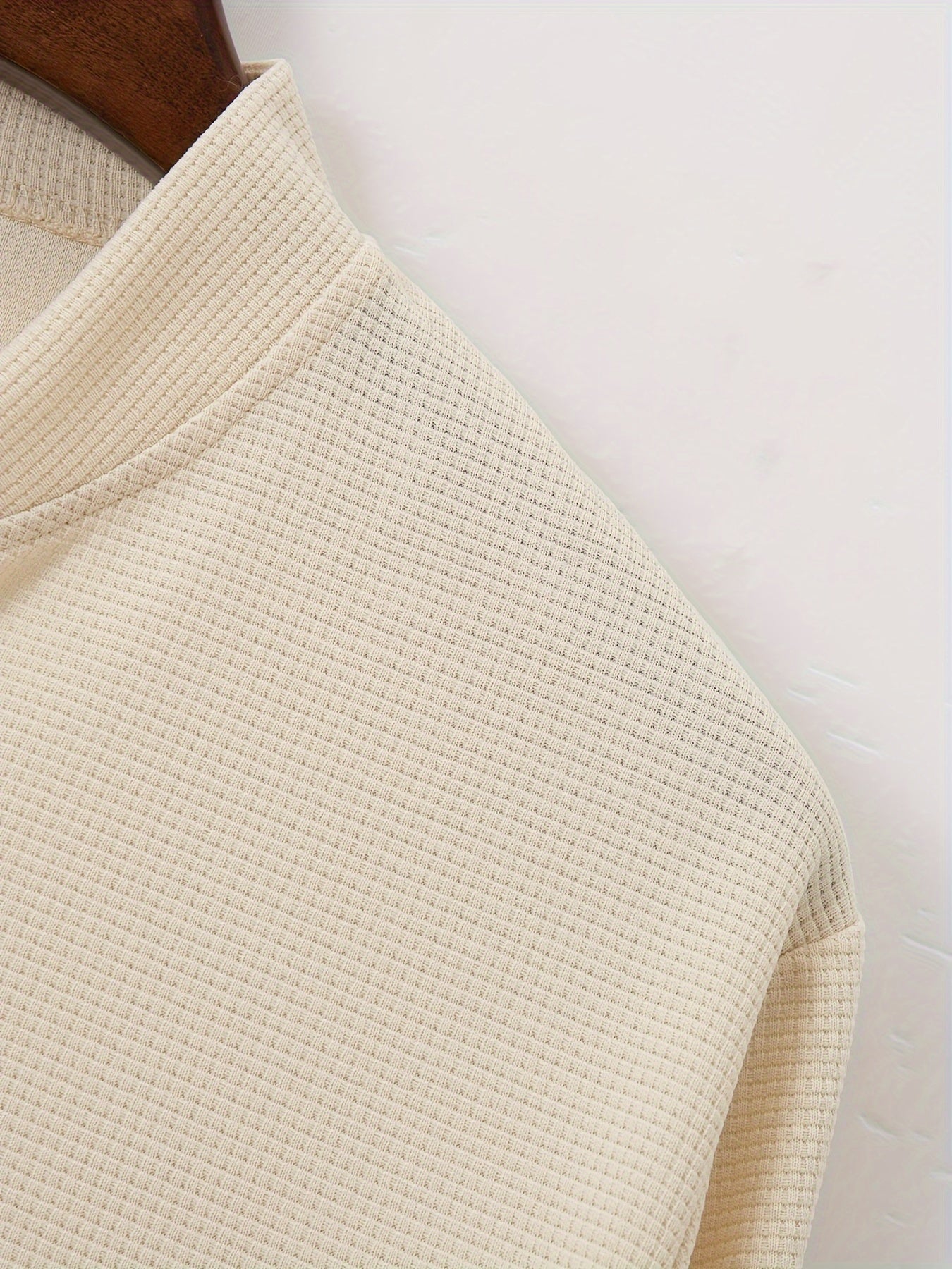 Տղամարդու թեթև բաճկոն՝ կանգնած օձիքով - առջևի կայծակաճարմանդով փակվող, սովորական չափսի, առօրյա և պաշտոնական հագուստի համար - Գարուն/աշուն վերնազգեստ սպիտակ/չեզոք երանգներով - Հեշտ խնամքի կայծակաճարմանդով բաճկոն