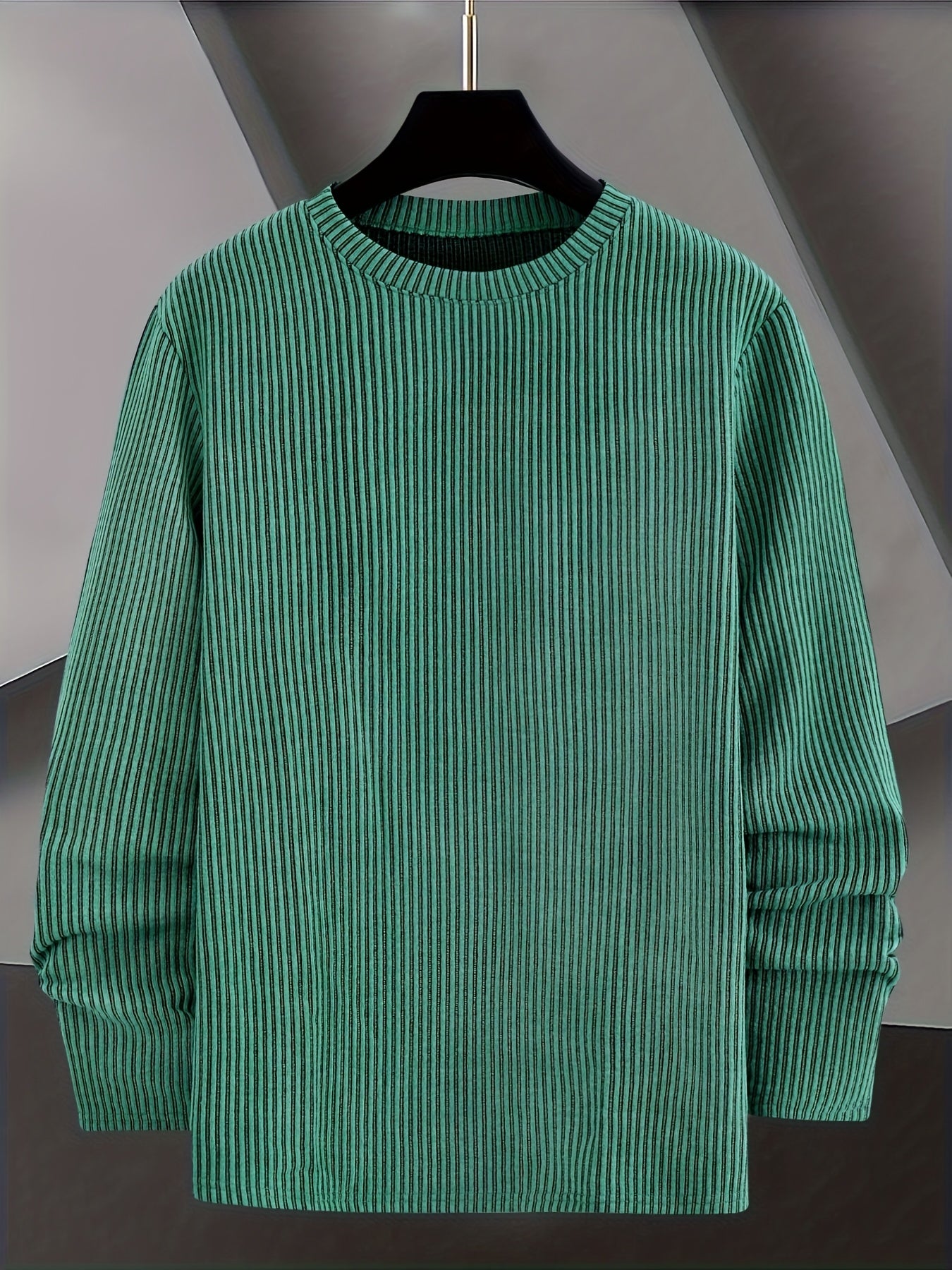 Տղամարդու տրիկոտաժե սվիտեր, գարուն/աշուն ոճի, երիզավոր մարզաշապիկ, ժակարդ, առօրյա, նորաձև, բացօթյա վերնաշապիկ