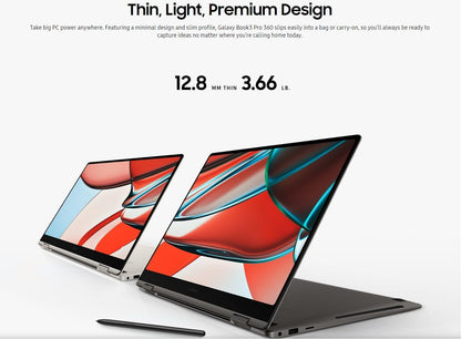 Samsung Galaxy Book3 Pro 360 2-In-1 Laptop (16" 3K AMOLED Touchscreen, Intel I7-1360P, 16GB Ram, 2TB Ssd), Ist Pen, Win 11 Pro W/Ai Copilot, NP960QFG