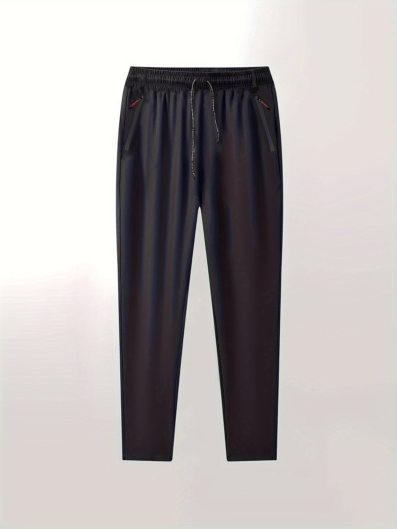 2pcs Men's Casual Pants, Fashion Trend Ultra-light Breathable Long Pants, Quick Dry Fabric Sports Pants