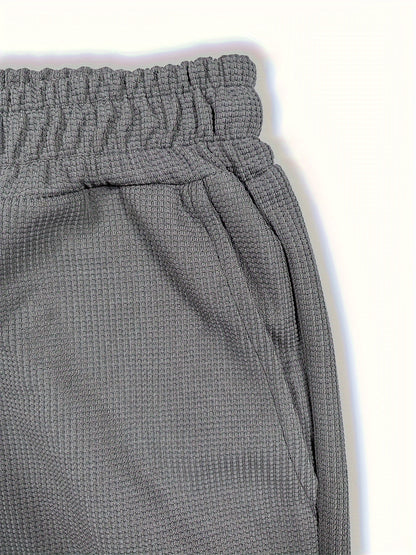 Տղամարդու առօրյա երկար թևքերով տպագիր կոստյումի հավաքածու