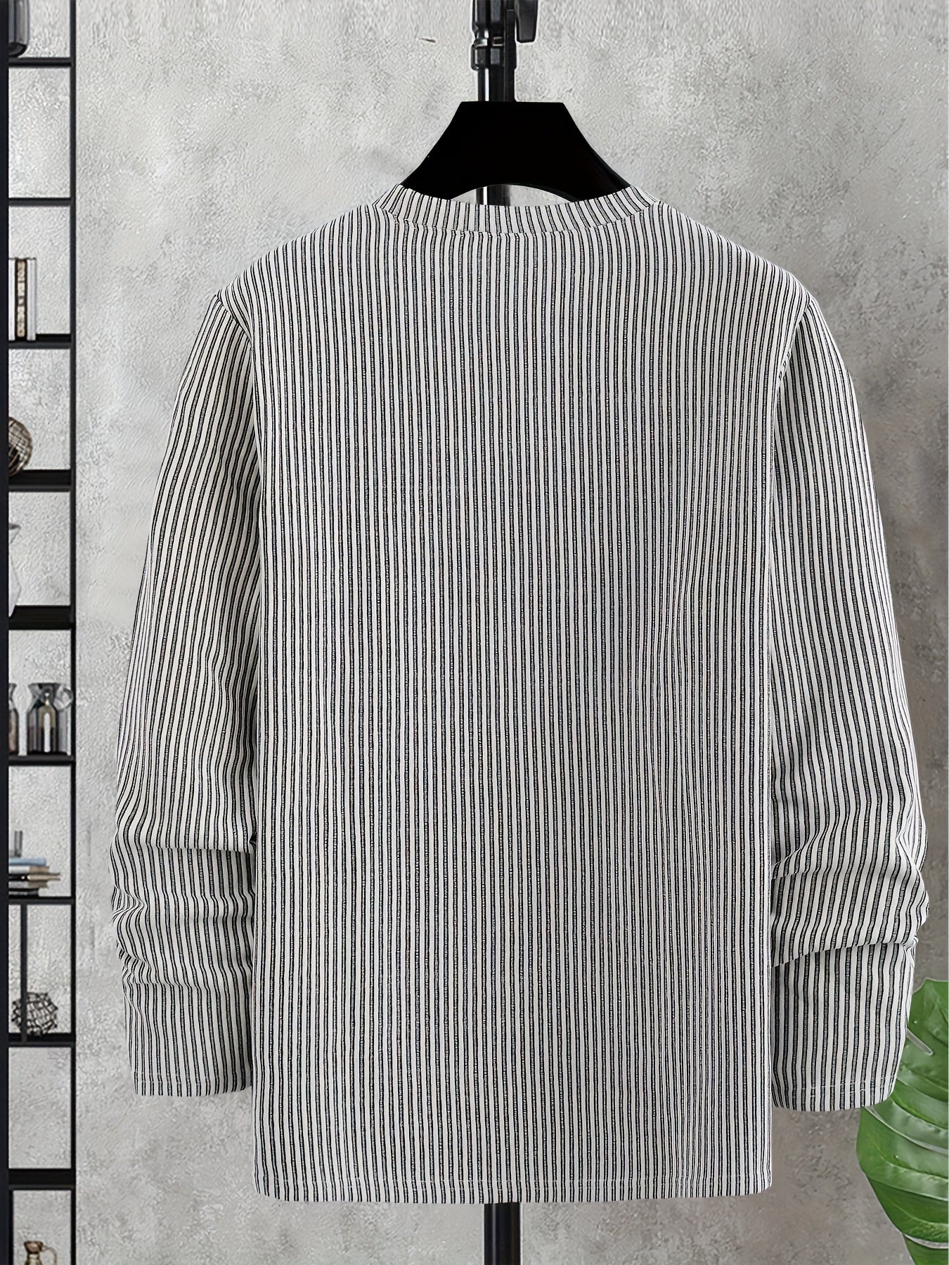 Տղամարդու տրիկոտաժե սվիտեր, գարուն/աշուն ոճի, երիզավոր մարզաշապիկ, ժակարդ, առօրյա, նորաձև, բացօթյա վերնաշապիկ