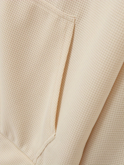 Տղամարդու թեթև բաճկոն՝ կանգնած օձիքով - առջևի կայծակաճարմանդով փակվող, սովորական չափսի, առօրյա և պաշտոնական հագուստի համար - Գարուն/աշուն վերնազգեստ սպիտակ/չեզոք երանգներով - Հեշտ խնամքի կայծակաճարմանդով բաճկոն