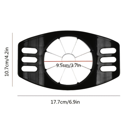 Stainless Steel Apple Slicer and Corer - Durable, Manual Fruit Cutter with Uniform Blades, Ergonomic Handle, Kitchen Gadget for Perfectly Sliced Apples, Fruit Slicer
