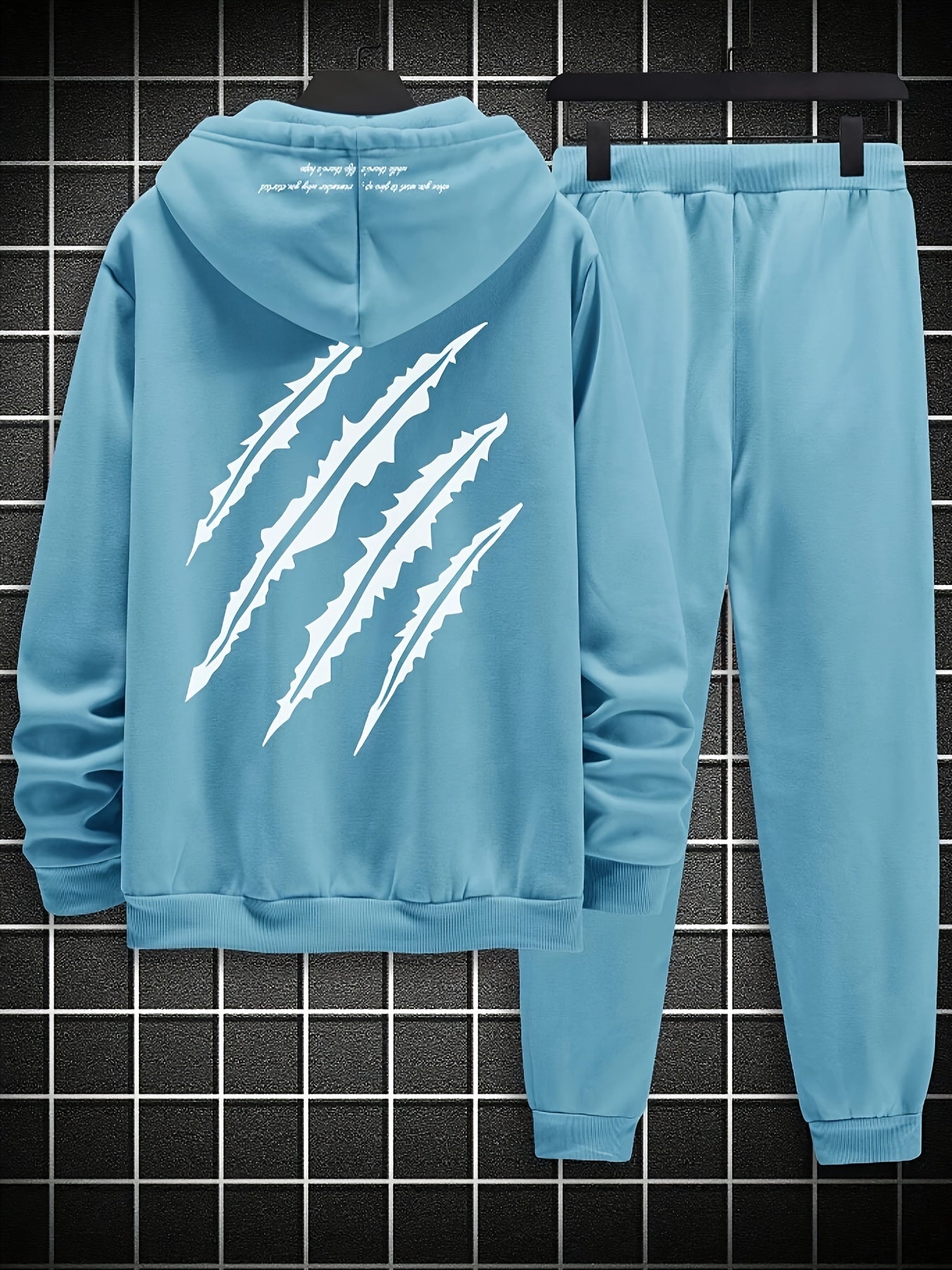 Տղամարդու տպագիր վերնաշապիկ և գոտիով մարզաշապիկ՝ երկկտոր հավաքածու