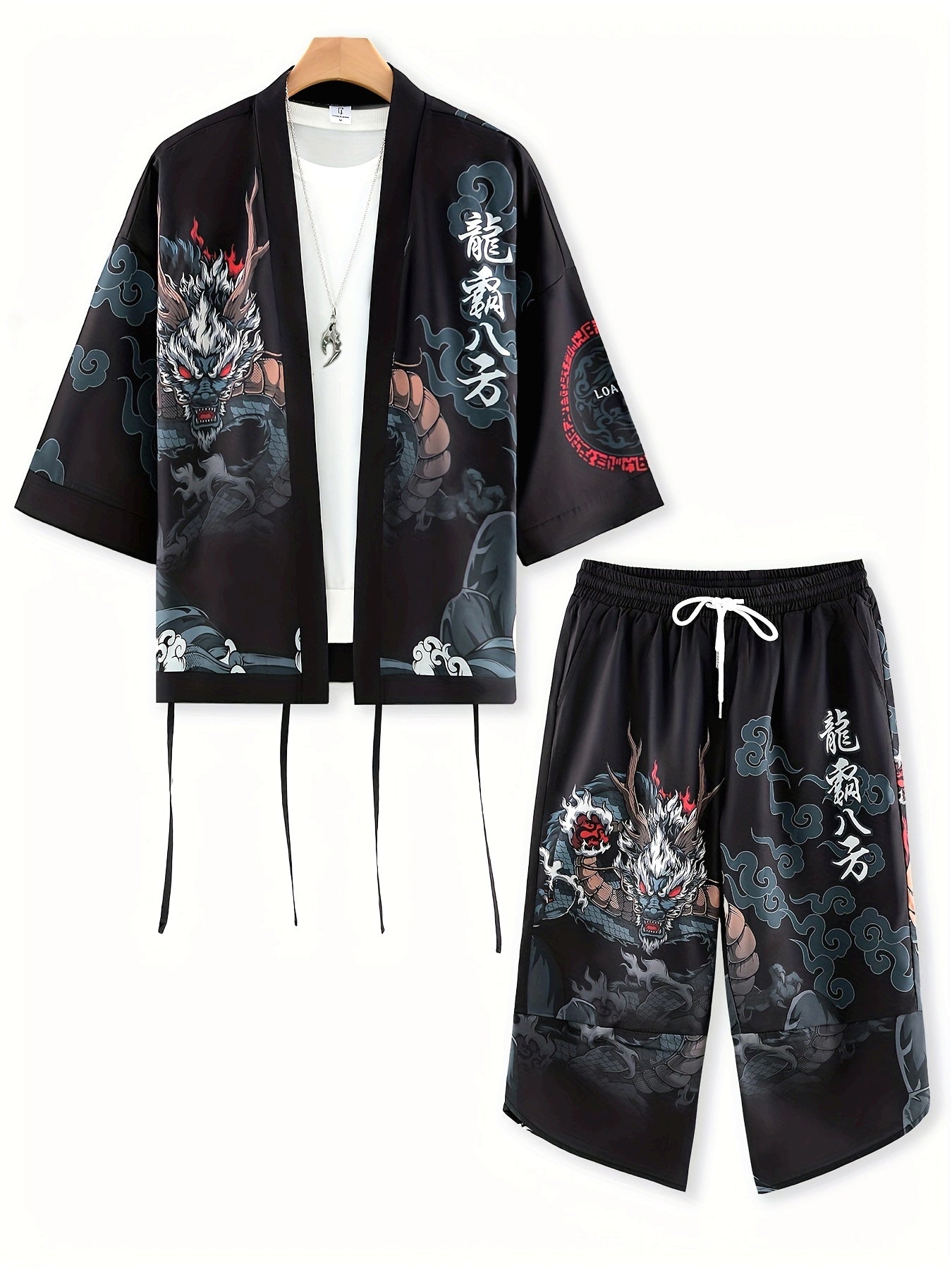 Տղամարդկանց Dragon Bafa կարճ կիմոնոյի հավաքածու