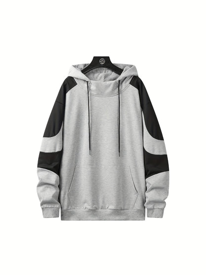 Տղամարդկանց գլխարկով սվիտերի հավաքածու - 2024 թվականի նոր աշնանային առօրյա սպորտային երկար թևքերով հագուստ տղամարդկանց համար