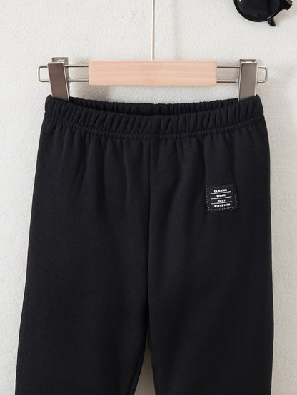 Տղաների հարմարավետ բրդյա աստառով վերնաշապիկի և սպորտային տաբատի հավաքածու - ձիթապտղի կանաչ, առօրյա ձմեռային հագուստ գրպաններով, հաստ տաքություն աշնան և ձմռան համար, սովորական չափսի, առօրյա հագուստ, բացօթյա օգտագործման համար