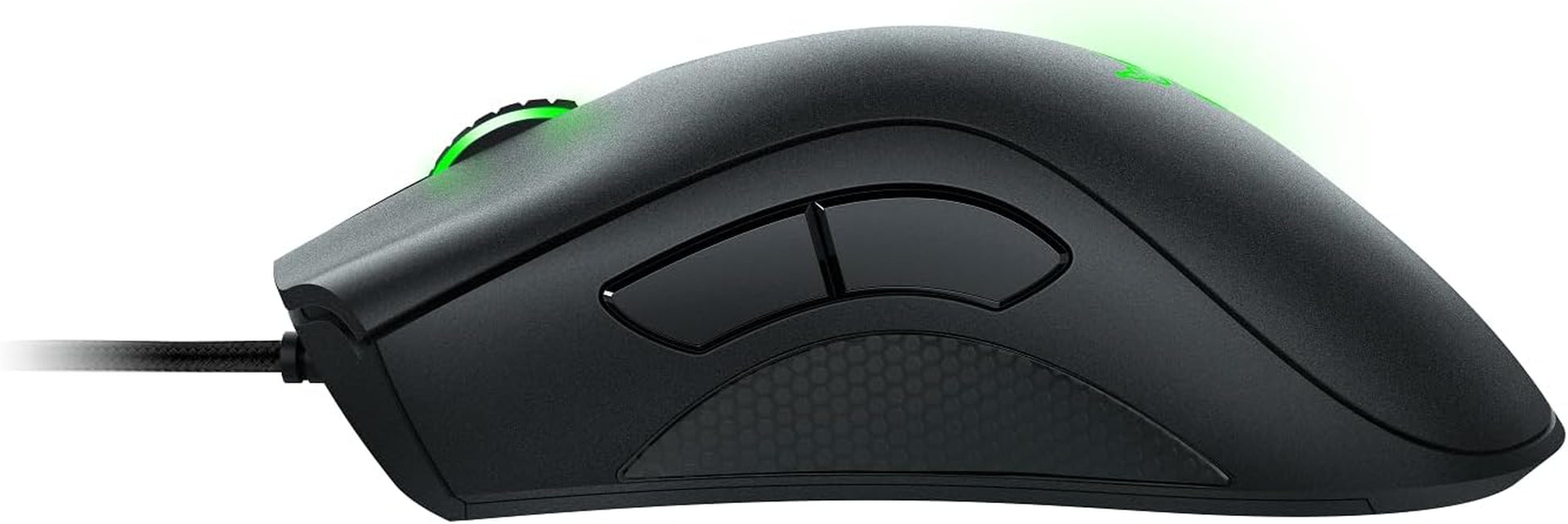 Razer Deathadder Essential (2021) - Wired Gaming Mouse (Optical Sensor, 6400 DPI, 5 Programmable Buttons, Ergonomic Form Factor) Black