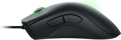 Razer Deathadder Essential (2021) - Wired Gaming Mouse (Optical Sensor, 6400 DPI, 5 Programmable Buttons, Ergonomic Form Factor) Black