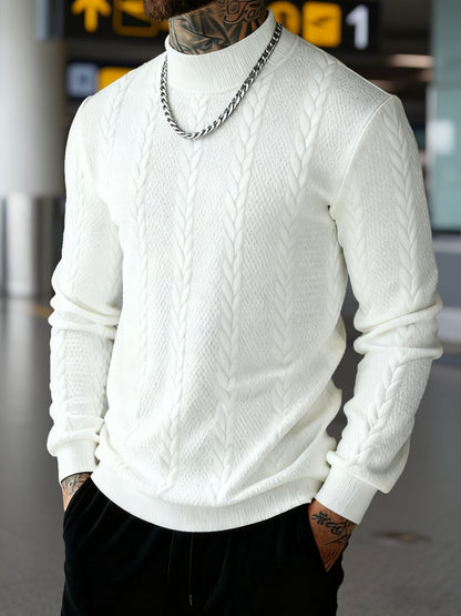 Տղամարդու գարնանային և աշնանային բարձր օձիքով միագույն, հեշտ ամրացվող, կողային կտորից վերնաշապիկ, պատրաստված հարմարավետ և մաշկի համար անվտանգ նյութից, կատարյալ է ինչպես առօրյա զբոսանքների, այնպես էլ աշնանային և ձմեռային սեզոնների ամենօրյա կրելու համար։