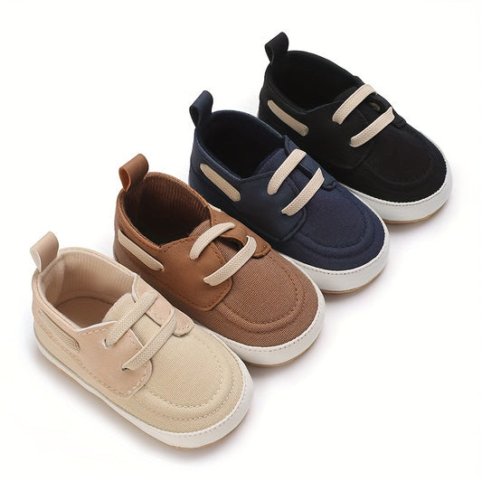 Casual Comfortable Sneakers For Baby Boys, Lightweight Non Slip Shoes For Indoor Outdoor Walking, Spring And Autumn - Ayq
