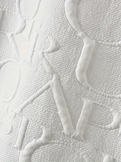 Տղաների համար նախատեսված ոճային սպիտակ կարճ թևքով մարզաշապիկ + առօրյա շորտեր + նորաձև կրծկալով պայուսակի հավաքածու, իդեալական է բացօթյա օգտագործման համար