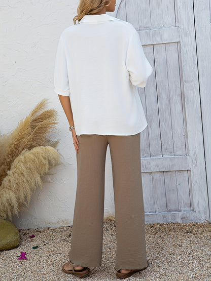 Կանացի ամառային առօրյա 3 հատ տաբատների հավաքածու