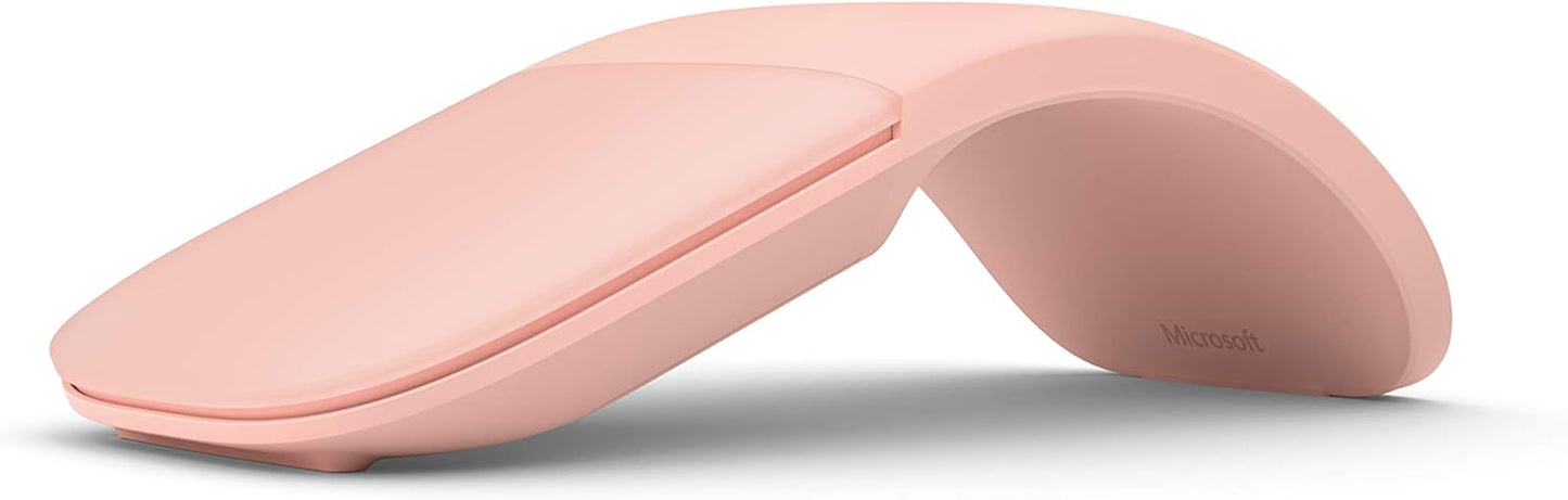 Microsoft Arc Mouse - Black. Sleek,Ergonomic Design, Ultra Slim and Lightweight, Bluetooth Mouse for Pc/Laptop,Desktop Works with Windows/Mac Computers