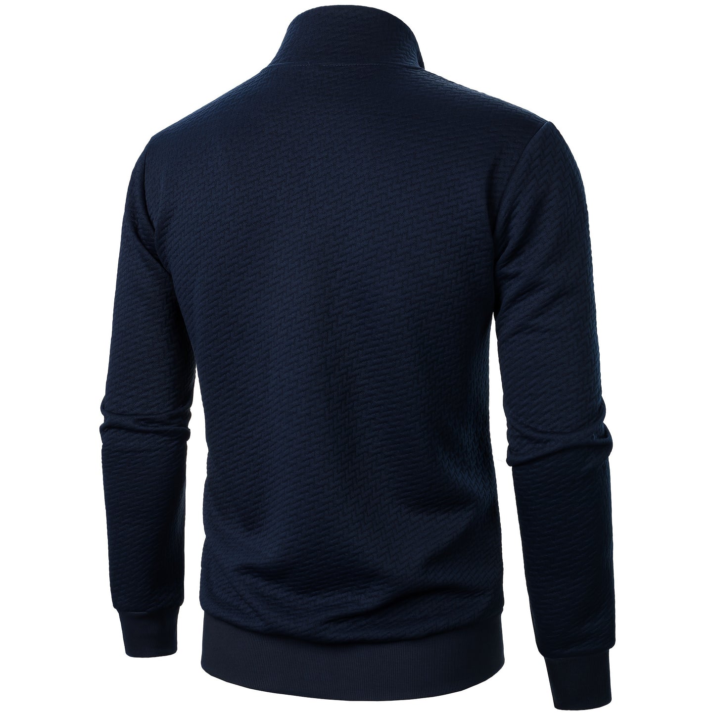 Տղամարդու առօրյա կայծակաճարմանդով ժակարդե բաճկոն, նորաձև, կանգնած օձիքով վերարկու՝ գարնանային, աշնանային և ձմեռային համար, վերնաշապիկ՝ վերնաշապիկով