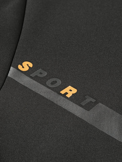 Տղամարդկանց առօրյա սպորտային հագուստի հավաքածու. Բարձրորակ գլխարկով սվիտեր և մարզաշապիկ վազքի, ֆիթնեսի և տնային հագուստի համար - Գարուն/աշուն երկկտոր հագուստ