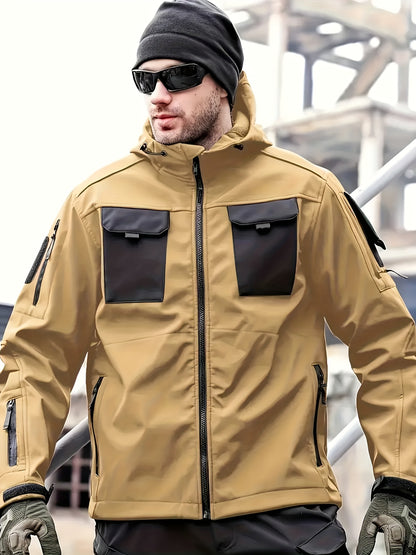 Տղամարդկանց համար նախատեսված բացօթյա սպորտաձևերի համար նախատեսված քամուց պաշտպանող և թավշյա փափուկ կոշիկ