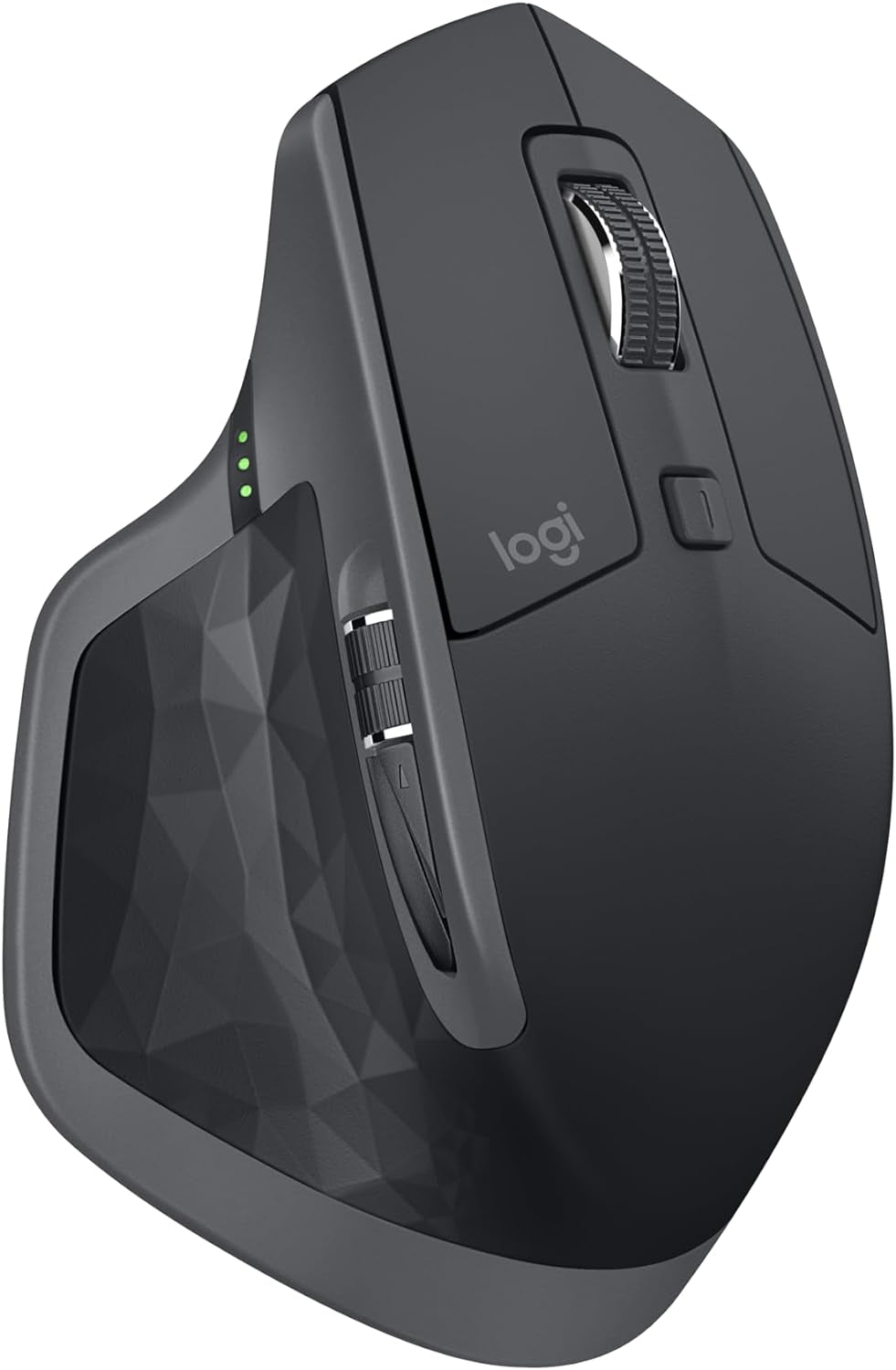 Logitech MX Master 2S Wireless Mouse - Hyper-Fast Scrolling, Ergonomic, Rechargeable, Control 3 Computers, Graphite