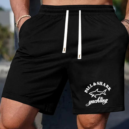 Տղամարդկանց նորաոճ պրինտ շորտեր՝ զբոսանավերի նախշերով, պարաններով պատահական ամառային շորտեր: