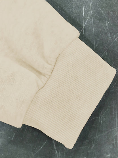 Women's Casual Heather Gray Half-Zip Sweatshirt - Soft Polyester & Elastane Blend, Long Sleeve, Stand Collar, Machine Washable - Perfect for Spring/Fall - ayq