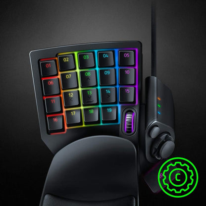 Razer Tartarus V2 Gaming Keypad: Mecha Membrane Key Switches - One Handed Keyboard - 32 Programmable Keys - Customizable Chroma RGB Lighting - Programmable Macros - Snap Tap - Black