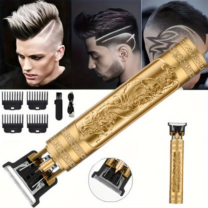 5pcs Men's New Fashionable Multifunctional Elegant Watch Gift Set with Business Steel Strap, Multi-Function Wallet, Glasses, Keychain, Hair Clipper, Suitable as His Holiday Present, Perfect for Thanksgiving