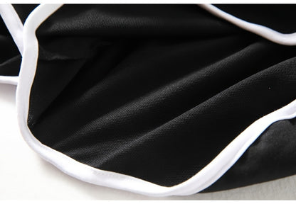 Կոնտրաստ կապող պատահական սպորտային շորտեր, ազատ շորտեր, կանացի ակտիվ հագուստ