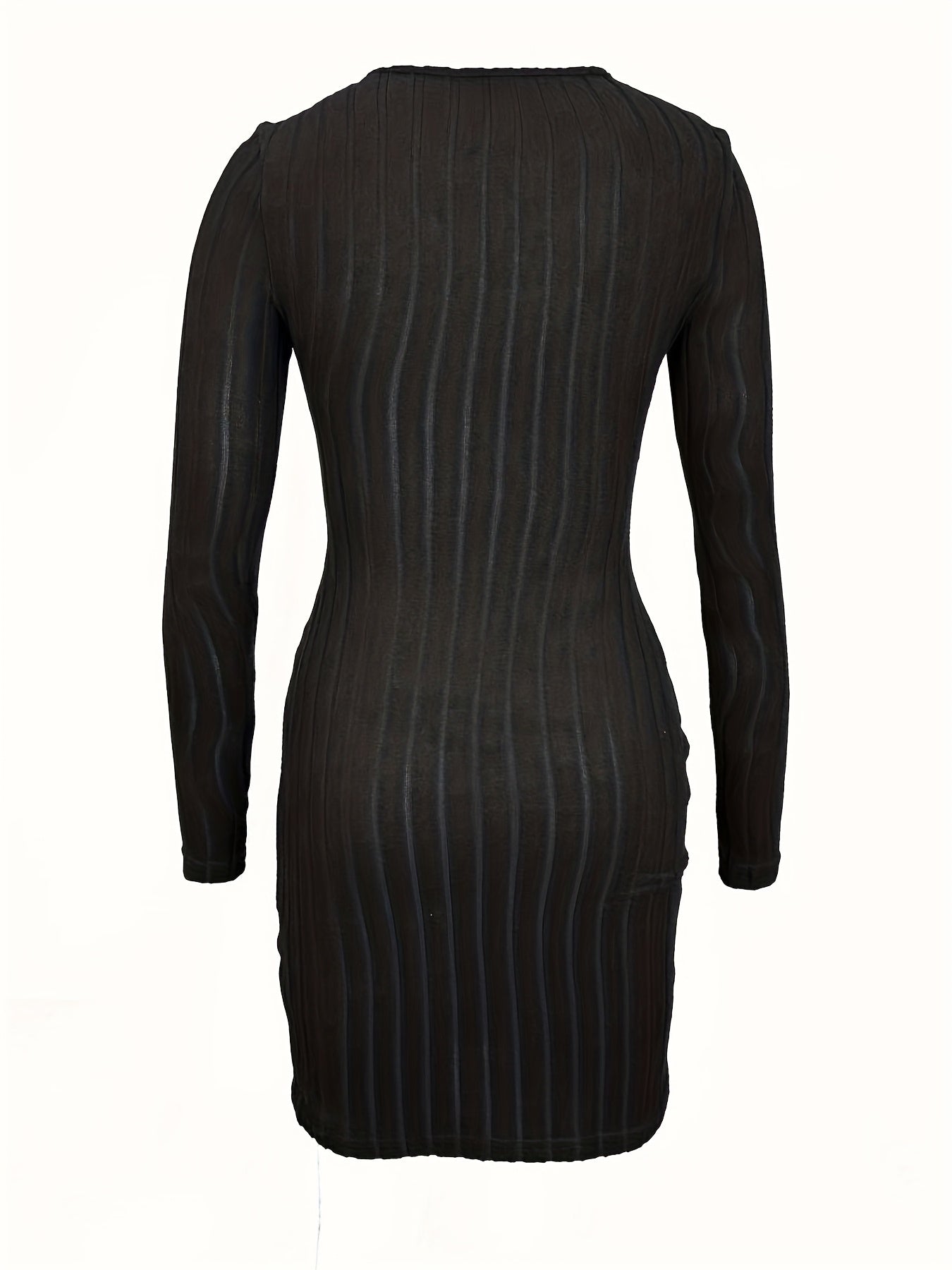 Էլեգանտ ժանյակավոր զգեստ՝ երկար թևքերով, A-գծով, բարակ, մատիտ-կիսաշրջազգեստ՝ կոնտրաստային ժանյակավոր օձիքով և եզրով, լվացքի մեքենայով լվացվող հարսանեկան հյուրերի զգեստ, գրասենյակից մինչև երեկույթի զգեստ (առանց կրծքավանդակի լցոնի, գարուն/աշուն)