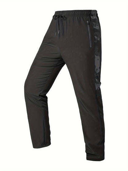 Տղամարդու կոստյում, առօրյա, նորաձև սպորտային հագուստ, երկար թևքով բաճկոն, գործված գլխարկով բաճկոն, սպորտային երկար տաբատ, տղամարդու գործված խոնավությունը կլանող երկար տաբատ, քրտինքը դիմացկուն