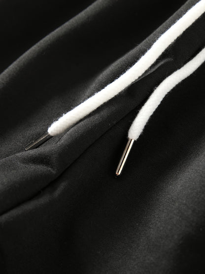 Կոնտրաստ կապող պատահական սպորտային շորտեր, ազատ շորտեր, կանացի ակտիվ հագուստ