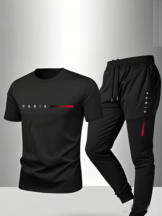 Տղամարդու առօրյա տնային հագուստի կոստյում՝ նորաձև լոգոտիպով, նվեր