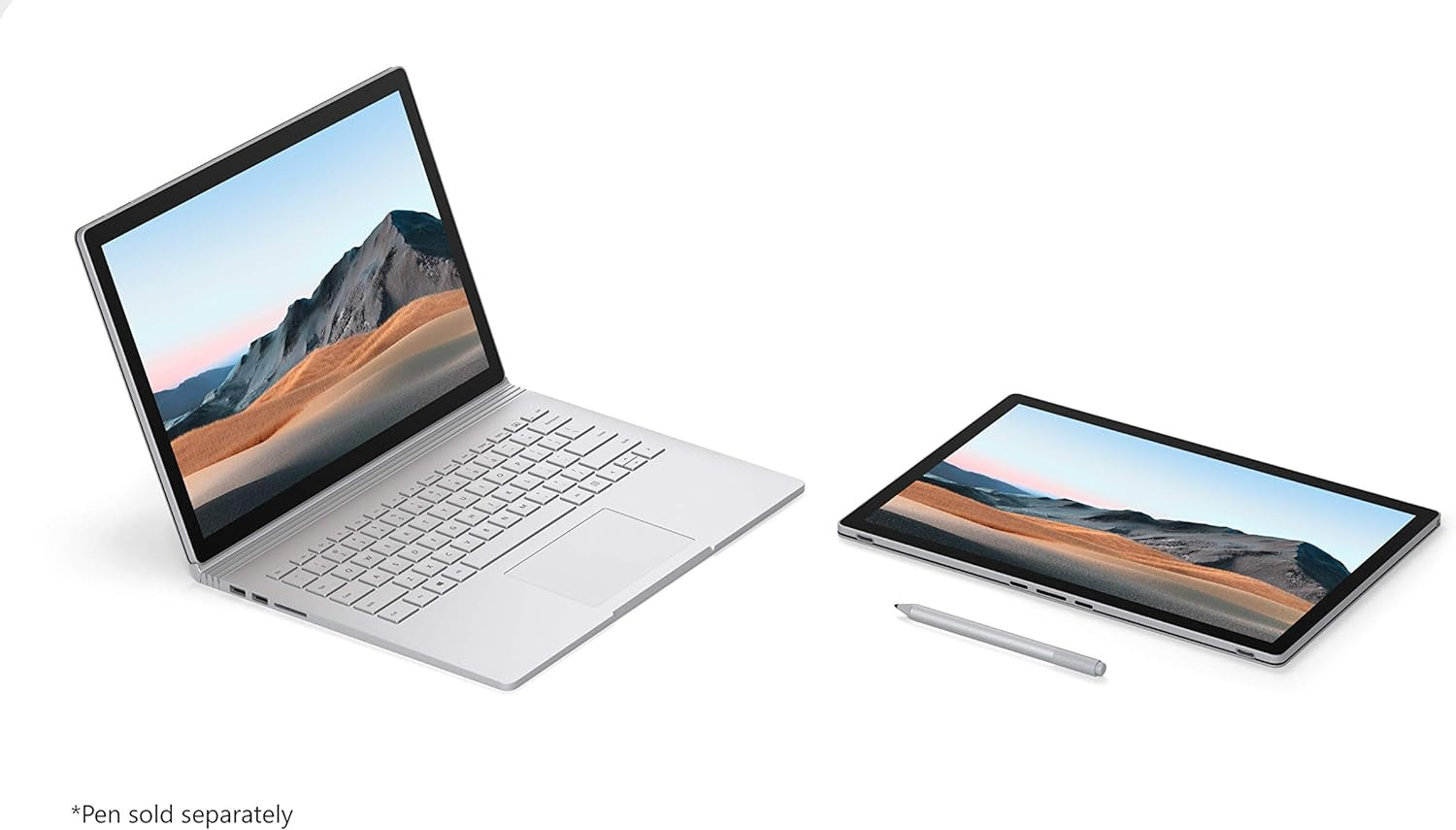 New Microsoft Surface Book 3 - 13.5" Touch-Screen - 10Th Gen Intel Core I5 - 8GB Memory - 256GB SSD (Latest Model) - Platinum