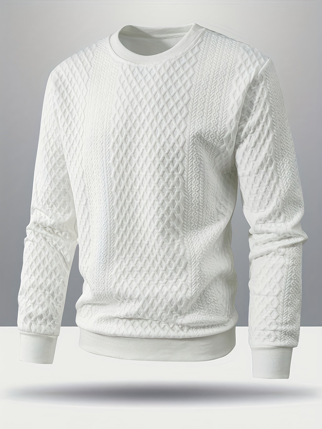 Տղամարդկանց նվեր, նորաձև ժակարդ - Blend հարմարավետ, փափուկ, գարնանային/աշնանային երկար թևքերով, նորաձև, զբոսանքի համար նախատեսված վերնաշապիկ՝ առաձգական եզրով և կողավոր կտորե կտորներով, հարմար է ամենօրյա աշխատանքի, արձակուրդի և զբոսանքի համար։