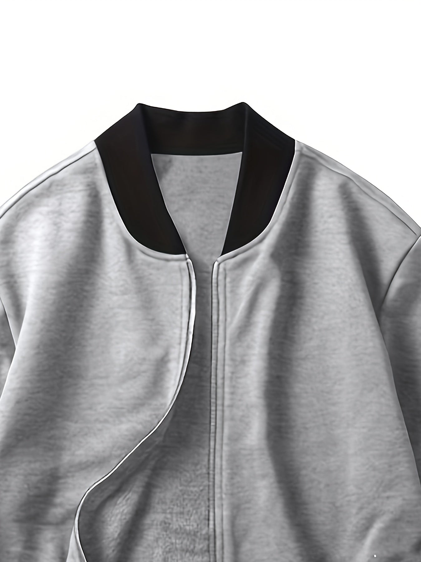 Գարնանային և աշնանային տղամարդկանց առօրյա սպորտային միագույն կոստյում