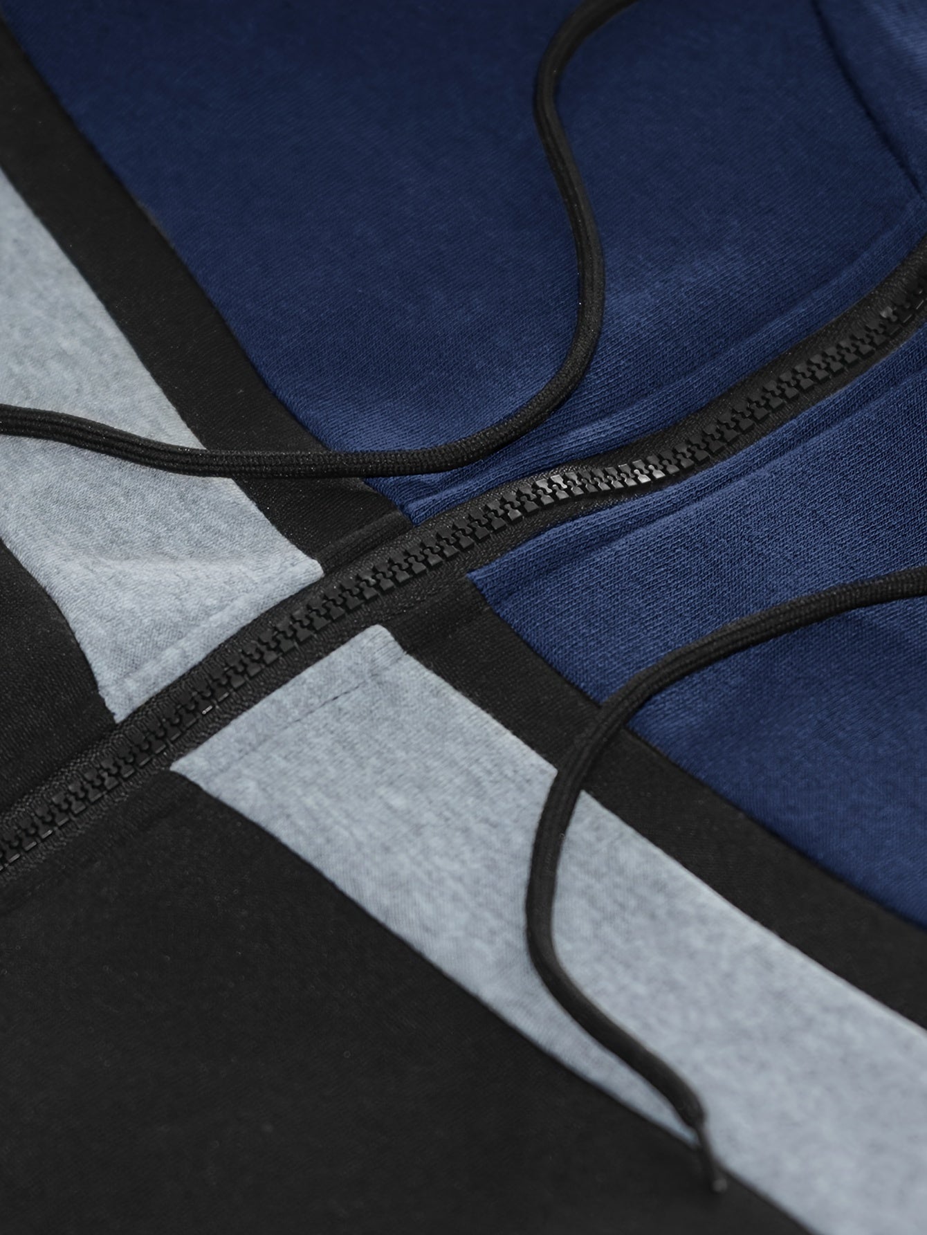 Տղամարդու աշնանային և ձմեռային բրդյա սվիտերի հավաքածու՝ գլխարկով և լարով, պատչվորք սպորտային տաբատով, առօրյա, սպորտային ոճի երկար թևքով բաճկոնով