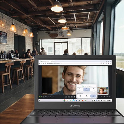 Acer Gateway Chromebook 311 CBO311-1H-C1MX Laptop | Intel Celeron N4500 | 11.6" HD (1366 X 768) Display | 4GB LPDDR4X | 64GB Emmc | Wi-Fi 5 802.11Ac | Chrome OS | Star Black