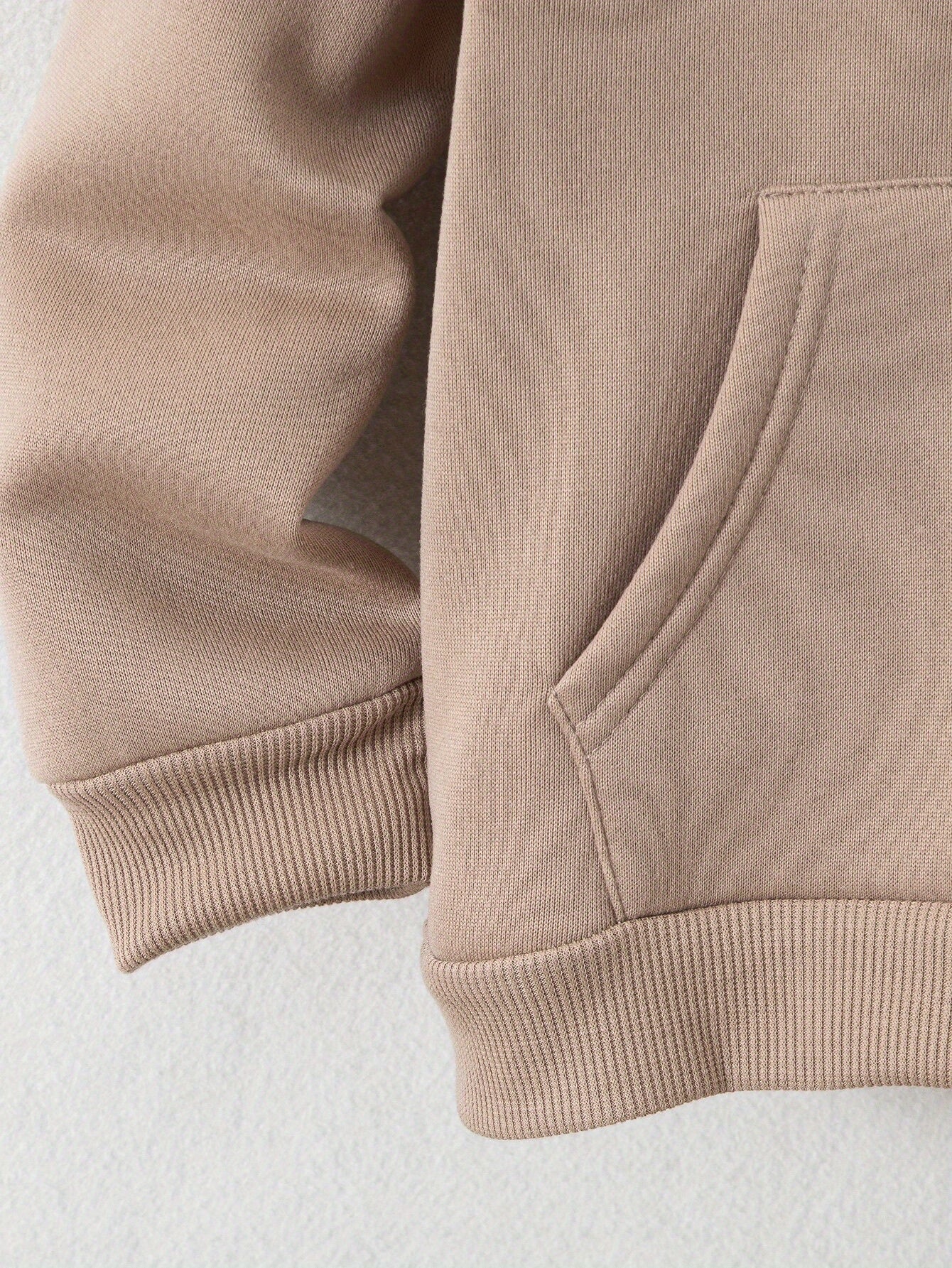 Տղաների հարմարավետ բրդյա աստառով վերնաշապիկի և սպորտային տաբատի հավաքածու - ձիթապտղի կանաչ, առօրյա ձմեռային հագուստ գրպաններով, հաստ տաքություն աշնան և ձմռան համար, սովորական չափսի, առօրյա հագուստ, բացօթյա օգտագործման համար