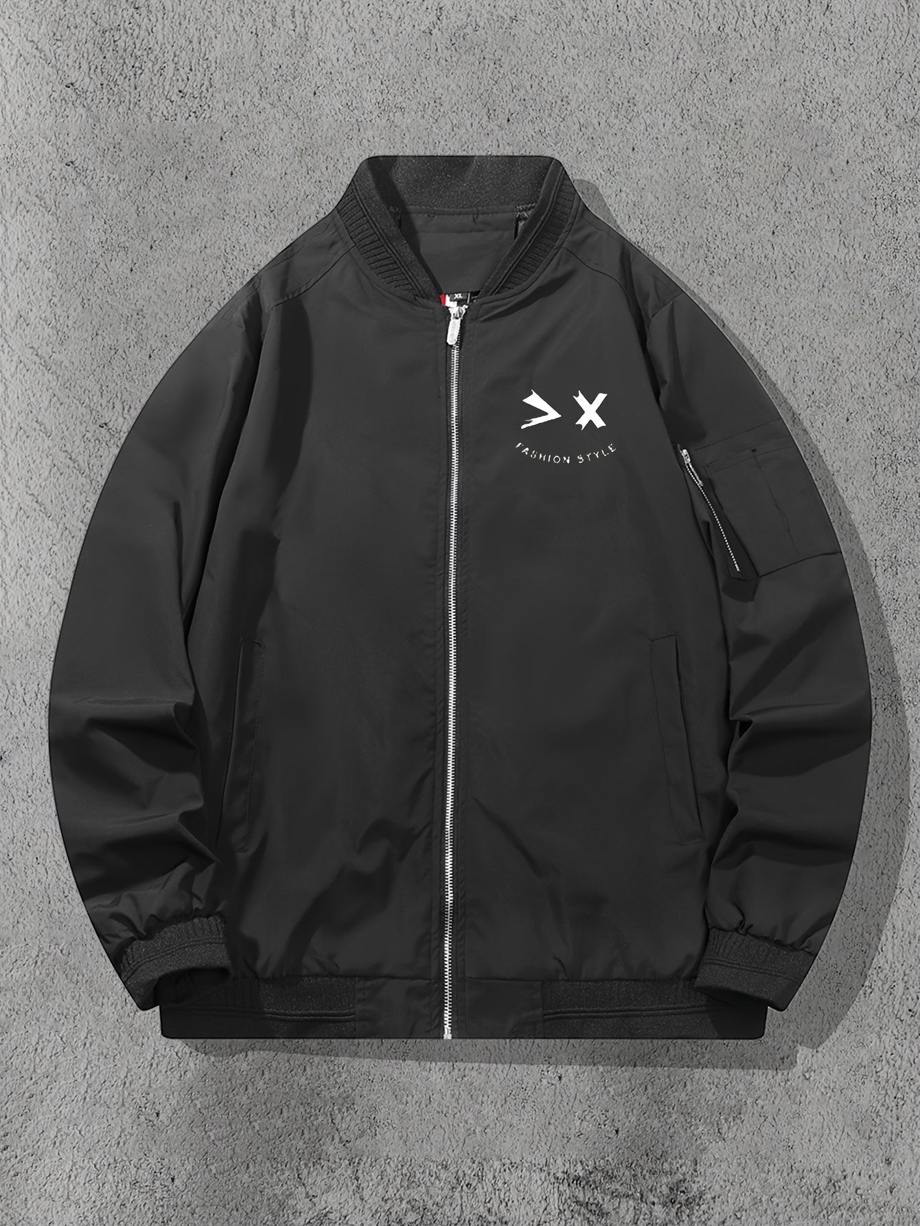 Տղամարդու առօրյա մինիմալիստական ​​բաճկոն՝ կարգո տաբատով