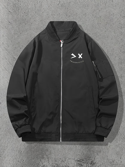 Տղամարդու առօրյա մինիմալիստական ​​բաճկոն՝ կարգո տաբատով