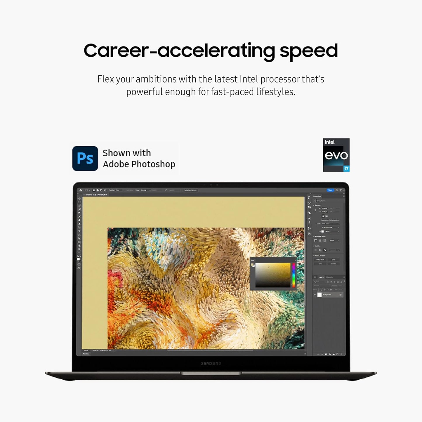 SAMSUNG 14” Galaxy Book3 Pro Laptop Computer, 13Th Gen Intel Core I7-1360P Processor / 16GB / 1TB, 3K AMOLED Screen, 120Hz, Fingerprint Reader, FHD Webcam, 2023 Model, NP940XFG-KA1US, Beige