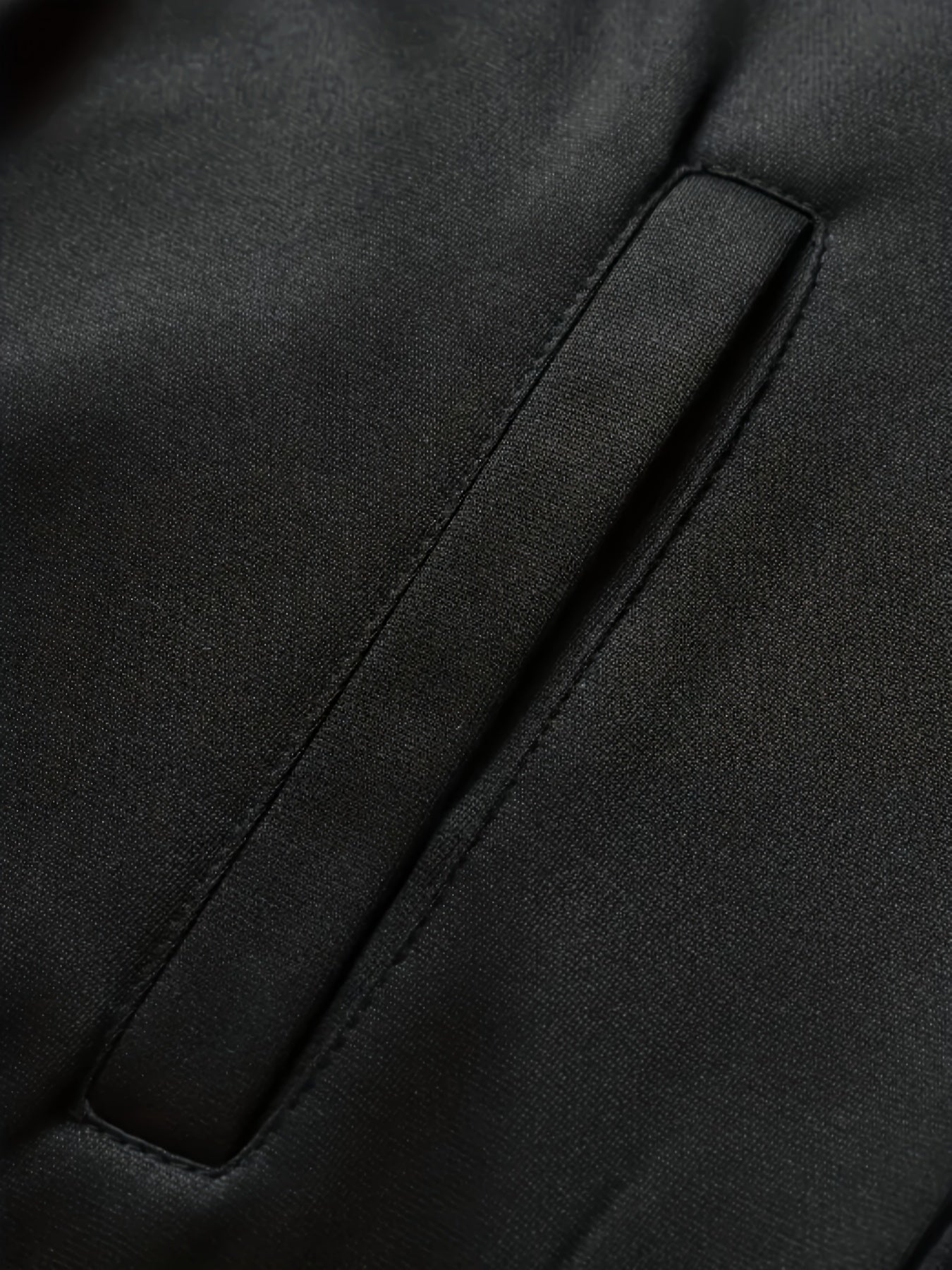 Տղամարդու մուգ կապույտ "Shan Yes" տպագրությամբ սպորտային հագուստ - ճարմանդով բաճկոն և գրպաններով մարզական տաբատ, ստանդարտ ֆիթ, գարնան և աշնան համար, հարմարավետ հանգստի հագուստ, հանգստի բաճկոն | սպորտային բաճկոն | ճարմանդով փակում, անհրաժեշտ բաճկոն