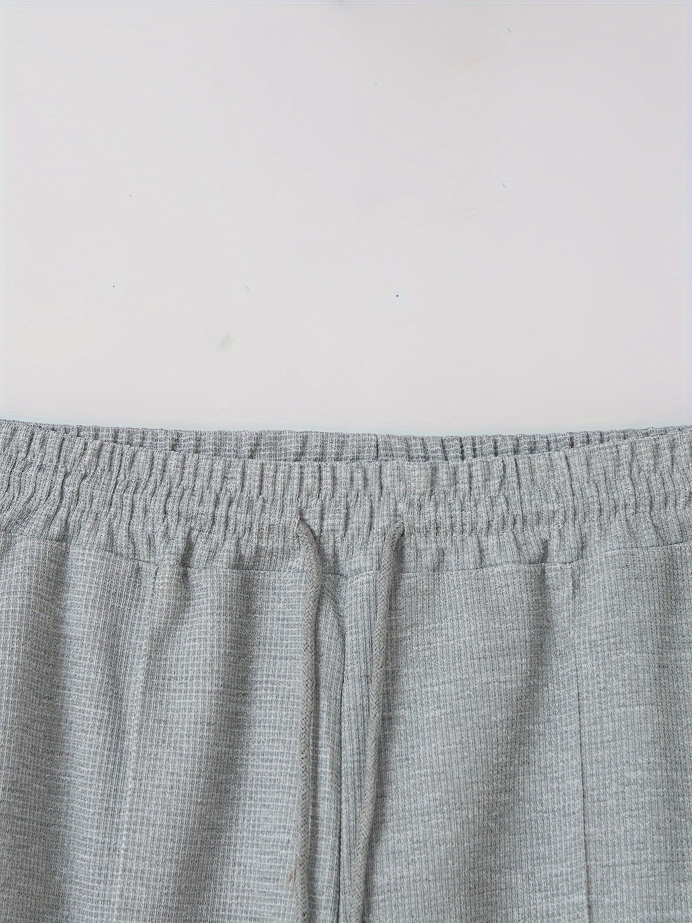 Բեյսբոլի օձիքով բաճկոնի և տաբատի հավաքածու՝ վաֆլի գործվածքից