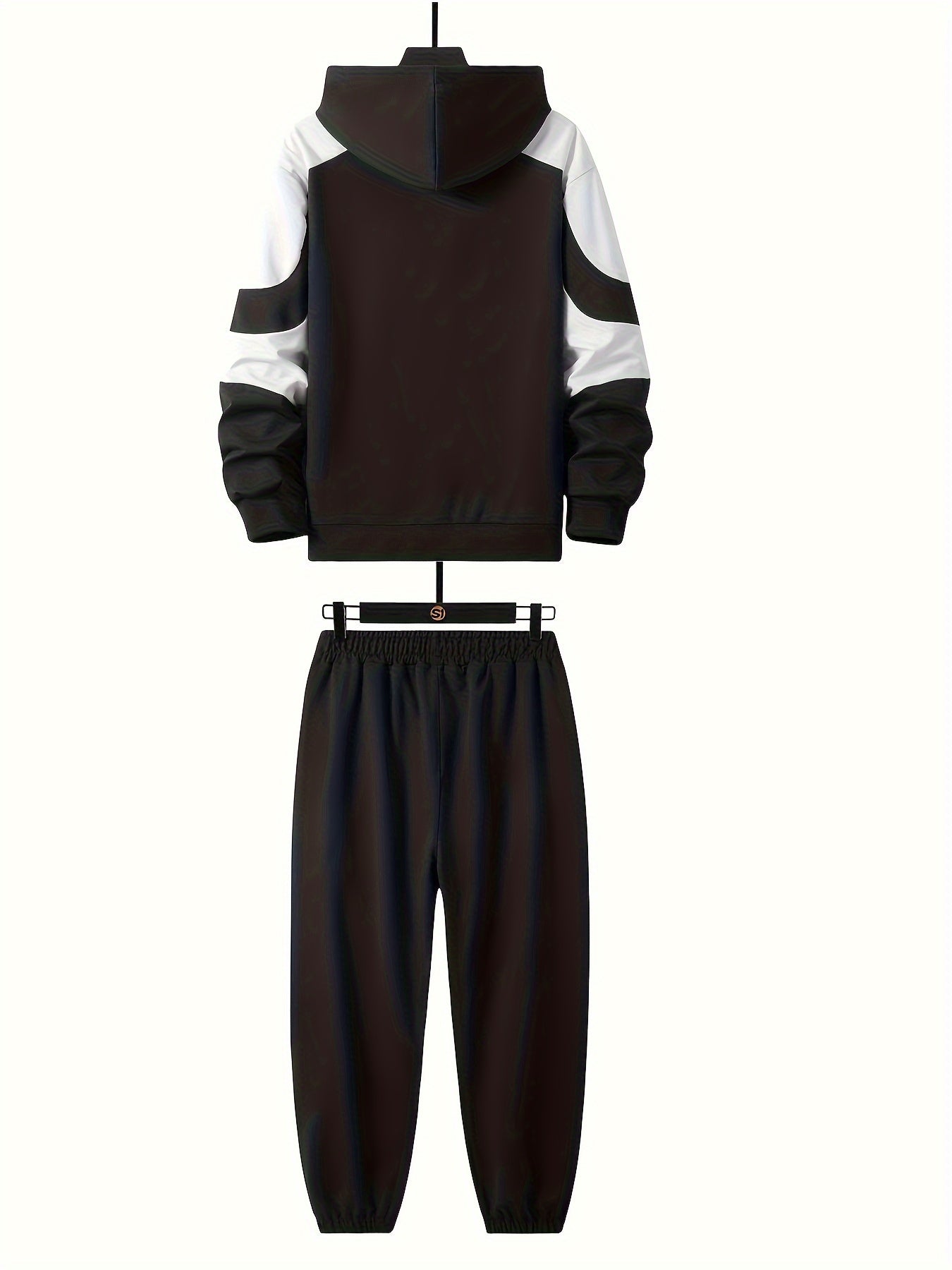 Տղամարդկանց գլխարկով սվիտերի հավաքածու - 2024 թվականի նոր աշնանային առօրյա սպորտային երկար թևքերով հագուստ տղամարդկանց համար