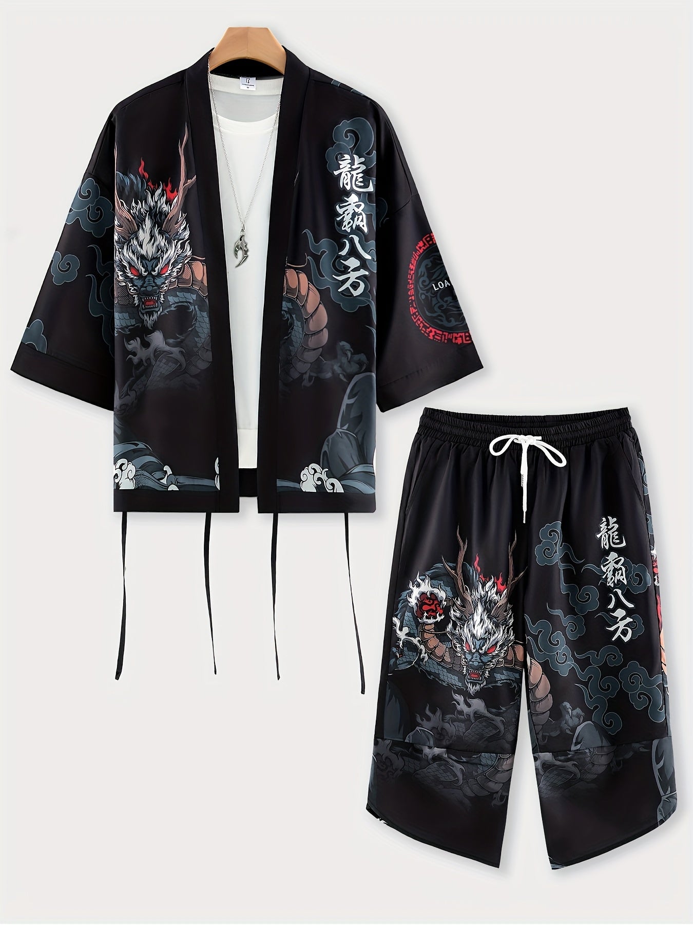 Տղամարդկանց Dragon Bafa կարճ կիմոնոյի հավաքածու