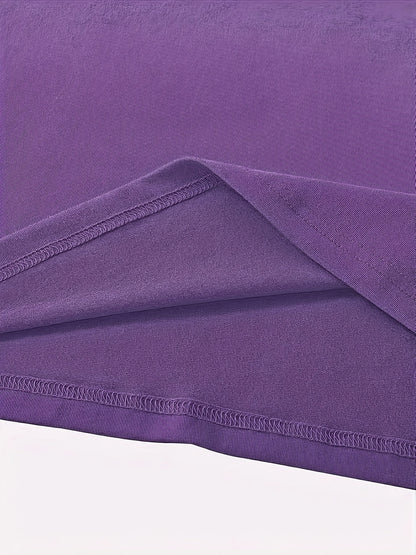 Circle Chic թիթեռի նախշերով շապիկ - նրբագեղ դիզայն, կլոր վզնոցով ամենօրյա վերնաշապիկ - շնչող և թեթև, իդեալական է գարուն/ամառ զգեստապահարանի համար