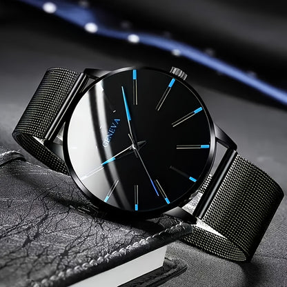 A Quartz Men'S Watch Plus an Accessory. - Ayq