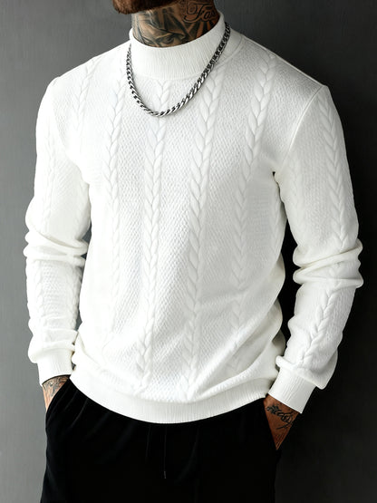 Տղամարդու գարնանային և աշնանային բարձր օձիքով միագույն, հեշտ ամրացվող, կողային կտորից վերնաշապիկ, պատրաստված հարմարավետ և մաշկի համար անվտանգ նյութից, կատարյալ է ինչպես առօրյա զբոսանքների, այնպես էլ աշնանային և ձմեռային սեզոնների ամենօրյա կրելու համար։