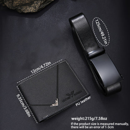 3 հատ տղամարդու ժամացույցի, գոտու, դրամապանակի հավաքածու | Նորաձև, գործնական, հանգստի, սպորտային, գեղեցիկ և նորաձև, հատուկ մշակված տղամարդկանց համար, առանց նվերի տուփի