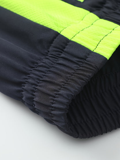 Տղամարդու առօրյա, պատչվորք սպորտային կոստյում՝ հարմարավետ և լավ կրելու համար, վերարկու և երկար տաբատ մարզահագուստ